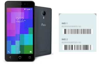 So sehen Sie den IMEI-Code in NUU Mobile A3