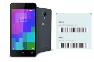 So sehen Sie den IMEI-Code in Nuu mobile A3