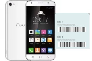 So sehen Sie den IMEI-Code in Nuu mobile X4