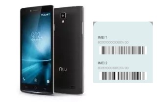 So sehen Sie den IMEI-Code in NUU Mobile Z8