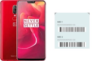 So sehen Sie den IMEI-Code in OnePlus 6