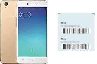 So sehen Sie den IMEI-Code in Oppo A37