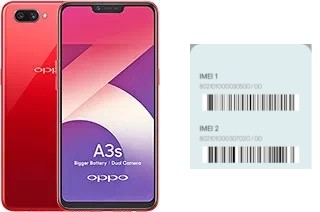 So sehen Sie den IMEI-Code in Oppo A3s