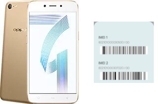 So sehen Sie den IMEI-Code in Oppo A71