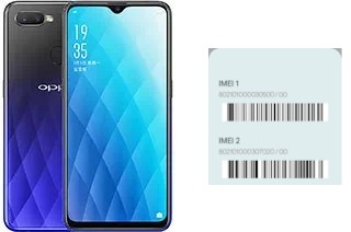 So sehen Sie den IMEI-Code in Oppo A7x