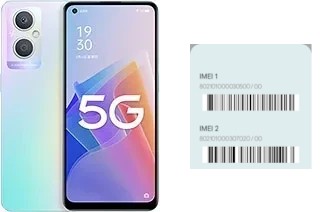 So sehen Sie den IMEI-Code in Oppo A96