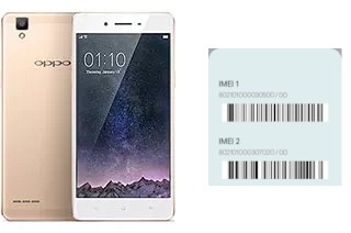 So sehen Sie den IMEI-Code in Oppo F1