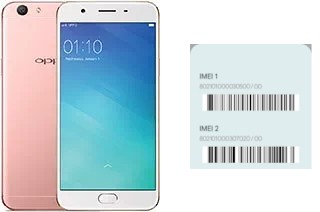 So sehen Sie den IMEI-Code in Oppo F1s