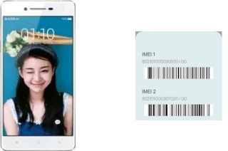 So sehen Sie den IMEI-Code in Oppo R1C