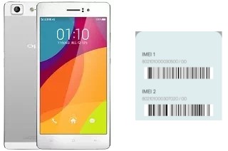 So sehen Sie den IMEI-Code in Oppo R5