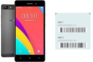 So sehen Sie den IMEI-Code in Oppo R5s