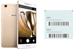 So sehen Sie den IMEI-Code in Oppo R7s