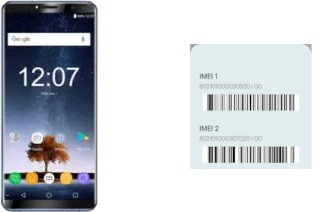 So sehen Sie den IMEI-Code in Oukitel K6