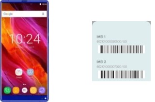 So sehen Sie den IMEI-Code in Mix 2