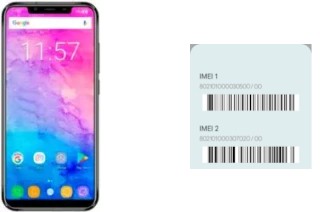 So sehen Sie den IMEI-Code in Oukitel U19