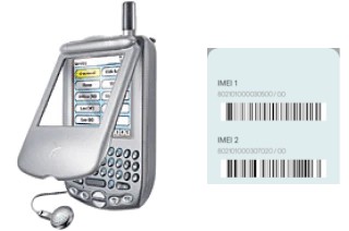 So sehen Sie den IMEI-Code in Treo 270