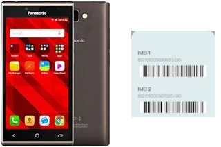 So sehen Sie den IMEI-Code in Panasonic P66