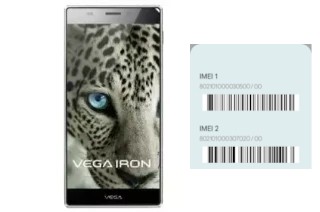 So sehen Sie den IMEI-Code in Vega Iron IM-A870K