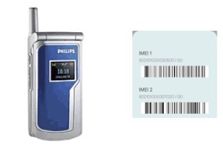 So sehen Sie den IMEI-Code in Philips 659