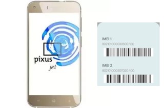 So sehen Sie den IMEI-Code in Pixus Jet