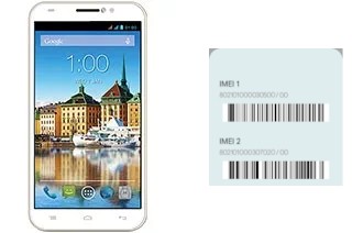 So sehen Sie den IMEI-Code in Titan Max HD E550