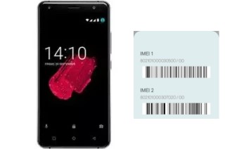 So sehen Sie den IMEI-Code in Muze D5 LTE