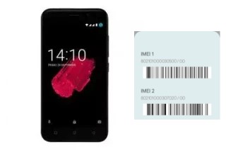 So sehen Sie den IMEI-Code in Muze X5 LTE