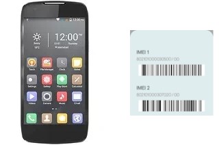 So sehen Sie den IMEI-Code in Linq X70