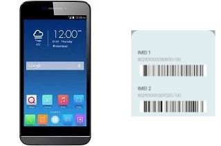 So sehen Sie den IMEI-Code in Noir LT250