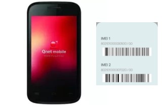 So sehen Sie den IMEI-Code in Mobile Q77