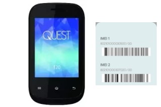 So sehen Sie den IMEI-Code in QUEST 320