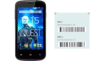 So sehen Sie den IMEI-Code in Quest 408