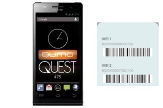 So sehen Sie den IMEI-Code in QUEST 475