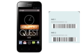 So sehen Sie den IMEI-Code in QUEST 509