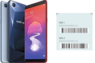 So sehen Sie den IMEI-Code in Realme 1