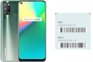 So sehen Sie den IMEI-Code in Realme 7i