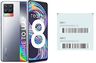 So sehen Sie den IMEI-Code in Realme 8