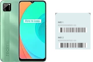 So sehen Sie den IMEI-Code in Realme C11