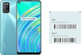 So sehen Sie den IMEI-Code in Realme C17