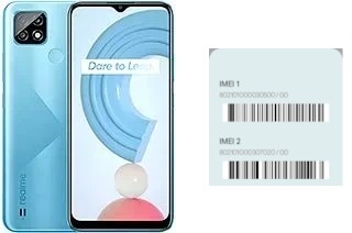 So sehen Sie den IMEI-Code in Realme C21