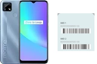 So sehen Sie den IMEI-Code in Realme C25