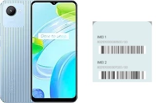 So sehen Sie den IMEI-Code in Realme C30