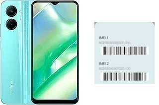 So sehen Sie den IMEI-Code in Realme C33