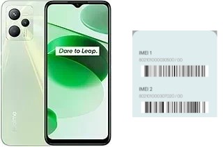 So sehen Sie den IMEI-Code in Realme C35