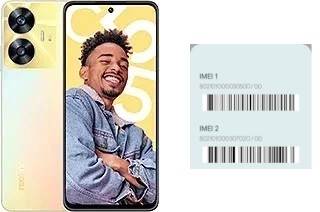 So sehen Sie den IMEI-Code in Realme C55