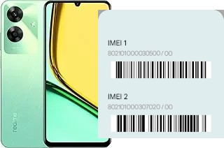 So sehen Sie den IMEI-Code in Realme C61