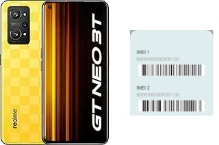 So sehen Sie den IMEI-Code in GT Neo 3T