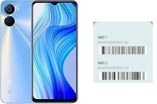 So sehen Sie den IMEI-Code in Realme V20