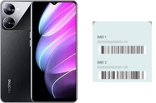 So sehen Sie den IMEI-Code in Realme V30