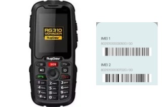 So sehen Sie den IMEI-Code in RG310 Voyager